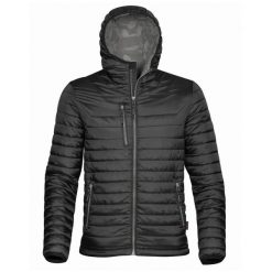 Męska Kurtka Termiczna Gravity. Niebieskie kurtki męskie STORMTECH, m, bez wzorów, z puchu, sportowe, bez ramiączek, bez kaptura. Za 604.99 zł.