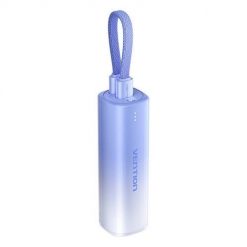 Powerbank 5000mAh Vention FHWL0 20W + kabel USB-C do lightning (niebieski). Niebieskie powerbanki Vention. Za 99.00 zł.