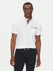 Barbour Polo Corpatch MML1071WH11 Biały Tailored Fit. Białe koszulki polo męskie Barbour, m, bez wzorów, z bawełny, bez kołnierzyka, bez ramiączek. Za 249.99 zł.