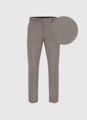 PAKO LORENTE – Jasnobrązowe spodnie ganiturowe. Brązowe eleganckie spodnie męskie Pako Lorente, bez wzorów, z elastanu, eleganckie. Za 599.99 zł.