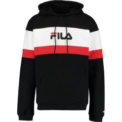 Fila THOMAS HOODED Bluza z kapturem black. Czarne bluzy nierozpinane męskie Fila, m, z materiału, z kapturem. Za 359.00 zł.