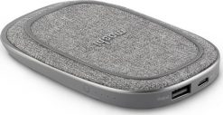 Powerbank Moshi Porto Q 5K Portable Battery with Built-in Wireless Charger - Nordic Gray. Szare powerbanki Moshi. Za 382.91 zł.