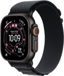 Smartwatch Apple Watch Ultra 3 GPS + Cellular 49mm Black Titanium / Alpine Loop L Czarny (MF0X4KS/A). Czarne zegarki smartwatch Apple. Za 4,645.27 zł.