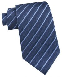Krawat Męski - Angelo di Monti - Ciemnoniebieski w Prążek. Niebieskie krawaty i muchy męskie Angelo di Monti, bez wzorów, z tkaniny, eleganckie. Za 45.00 zł.