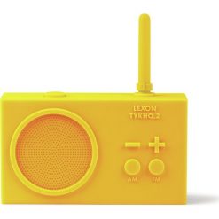 Radio gumowe Tykho 2 żółte. Żółte radia Lexon. Za 249.00 zł.