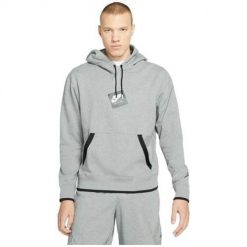 Bluza sportowa męska Nike Air Jordan Jumpman Classics. Szare bluzy nierozpinane męskie Nike, m, bez wzorów, sportowe, bez ramiączek, z kapturem. Za 391.00 zł.
