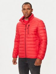 S.Oliver Kurtka przejściowa 2158401 Czerwony Regular Fit. Czerwone kurtki męskie S.Oliver, m, bez wzorów, z syntetyku, bez ramiączek, bez kaptura. Za 329.99 zł.