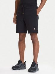 Parajumpers Szorty sportowe Cairo Easy 26SMPMPAEY25 Czarny Regular Fit. Czarne szorty sportowe męskie Parajumpers, bez wzorów, z bawełny, sportowe. Za 639.99 zł.