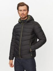 CMP Kurtka zimowa 33K1597M Czarny Regular Fit. Czarne kurtki outdoor męskie CMP, na zimę, m, bez wzorów, z syntetyku, bez kaptura, outdoorowe. Za 459.99 zł.
