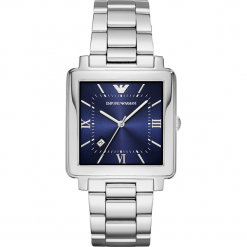 Zegarek EMPORIO ARMANI - Modern Squre AR11072 Silver/Silver. Zegarki męskie marki Emporio Armani. W wyprzedaży za 769.00 zł.
