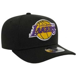 Czapka Z Daszkiem LA Lakers. Czarne czapki męskie New Era, bez wzorów, sportowe. Za 194.99 zł.