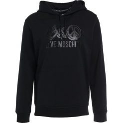 Love Moschino Bluza z kapturem black. Bluzy nierozpinane męskie marki Love Moschino. W wyprzedaży za 593.40 zł.