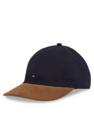 Tommy Hilfiger Czapka z daszkiem Th Flag Herringbone 6 Panel Cap AM0AM13385 Granatowy. Niebieskie czapki męskie Tommy Hilfiger, bez wzorów, z bawełny. Za 189.99 zł.