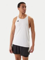Adidas Koszulka techniczna Adizero Essentials IX2853 Biały Slim Fit. Białe t-shirty sportowe męskie ADIDAS, l, bez wzorów, z syntetyku, sportowe, bez ramiączek. Za 109.99 zł.