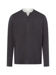 Nils Sundström Męska koszula z długim rękawem Mężczyźni Bawełna czarny jednolity, XL. Czarne koszule męskie Nils Sundström, m, bez wzorów, z bawełny, bez kołnierzyka, bez ramiączek. Za 199.95 zł.