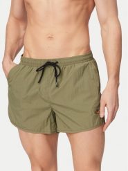 Aeronautica Militare Szorty kąpielowe 261BW0231UCT04311 Zielony Regular Fit. Zielone kąpielówki męskie Aeronautica Militare, m, bez wzorów, z syntetyku. Za 269.99 zł.