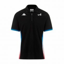 Polo Kappa Adrend Alpine Endurance. Czarne koszulki polo męskie Kappa, m, bez wzorów, bez kołnierzyka, bez ramiączek. W wyprzedaży za 232.15 zł.
