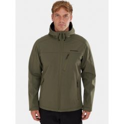 Kurtka Softshell Męska Fundango Fairbanks. Zielone kurtki softshell męskie Fundango, m, bez wzorów, z materiału, bez kaptura, trekkingowe. Za 279.90 zł.