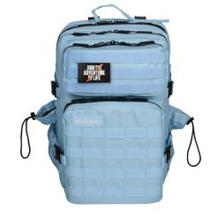 Plecak outdoorowy V1 Sky Blue 45L. Niebieskie plecaki męskie ELITEX TRAINING, bez wzorów. Za 252.99 zł.