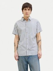 Jack & Jones Koszula Joshua 12269135 Niebieski Comfort Fit. Niebieskie koszule męskie Jack & Jones, m, bez wzorów, z bawełny, bez kołnierzyka, bez ramiączek. Za 59.99 zł.
