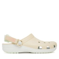 Klapki Crocs. Brązowe klapki i japonki męskie Crocs, bez wzorów. Za 179.99 zł.