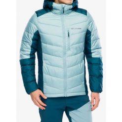 Kurtka ocieplana Columbia Labyrinth Loop II Hooded Jacket. Niebieskie buty trekkingowe męskie Scarpa, bez wzorów, bez zapięcia, outdoorowe. Za 537.59 zł.