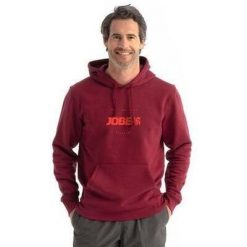 Bluza z kapturem Jobe Sports. Brązowe bluzy nierozpinane męskie JOBE, bez wzorów, z bawełny, z kapturem. Za 350.00 zł.