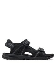 Joma Sandały S.Zeus Men 2401 SZEUS2401V Czarny. Czarne sandały męskie Joma, ze skóry, bez zapięcia. Za 119.99 zł.