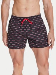HUGO Szorty kąpielowe Dody 50545401 Czarny Regular Fit. Czarne kąpielówki męskie Hugo, bez wzorów, z syntetyku. Za 199.99 zł.