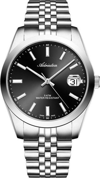 Zegarek Adriatica Zegarek męski Adriatica A1299.5114Q srebrny. Szare zegarki męskie Adriatica, srebrne. Za 950.00 zł.