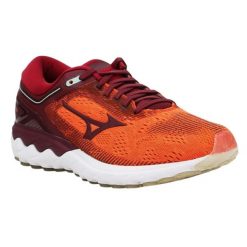 Trampki Męskie Wave Skyrise. Brązowe trampki męskie Mizuno, bez wzorów, sportowe, bez zapięcia. Za 737.99 zł.