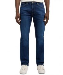 MESKIE SPODNIE LEE DAREN ZIP FLY PIERCE 112370533. Jeansy męskie Lee, bez wzorów, z jeansu. Za 219.99 zł.