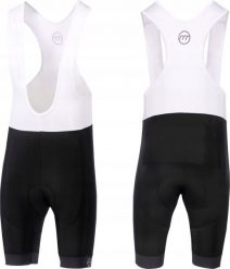 SPODENKI KOLARSKIE NA ROWER MADANI CZARNE KOLARKI UNISEX r 3XL. Czarne szorty sportowe męskie MalTrack, bez wzorów. Za 118.18 zł.