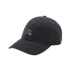 Czapka dla Mężczyzn RAD SPLATTER Czarny. Czarne czapki męskie Quiksilver, bez wzorów, z bawełny. Za 139.99 zł.