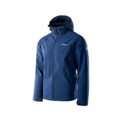 Kurtka Hi-Tec Neti II Softshell Granatowa. Niebieskie kurtki męskie Hi-tec, m, bez wzorów, z elastanu, trekkingowe. W wyprzedaży za 276.40 zł.