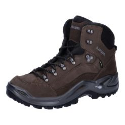 Buty trekkingowe męskie Lowa Renegade Mid Gtx. Brązowe buty trekkingowe męskie Lowa, bez wzorów, z gumy, bez zapięcia. Za 1,059.99 zł.