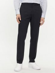 Tommy Hilfiger Chinosy Chelsea MW0MW33933 Granatowy Slim Fit. Niebieskie eleganckie spodnie męskie Tommy Hilfiger, bez wzorów, z bawełny. Za 519.99 zł.