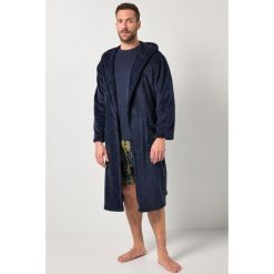 Męska Szlafrok odzież domowa mikrowłókno pasek do wiązania do rozm. 8 XL. Niebieskia szlafroki męskie JAY-PI, m, bez wzorów, z materiału, bez kaptura. Za 279.99 zł.