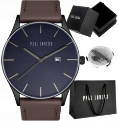 Zegarek męski Paul Lorens LONGIO-3B1 Z GRAWEREM. Zegarki męskie Paul Lorens. Za 169.00 zł.