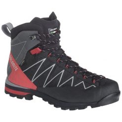 Buty trekkingowe męskie Dolomite Crodarossa Pro GTX. Czarne buty trekkingowe męskie Dolomite, na jesień, bez wzorów, bez zapięcia. Za 839.99 zł.