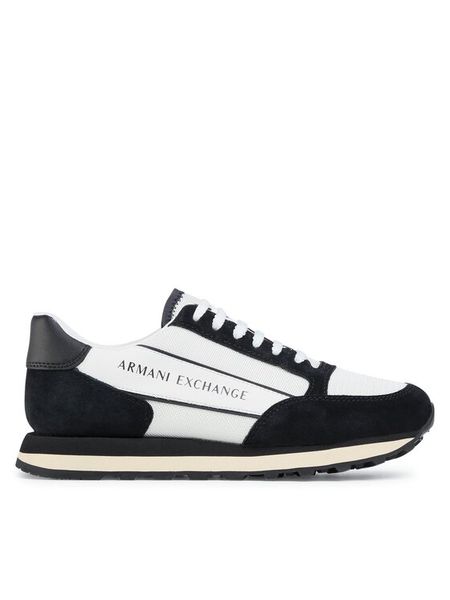 Armani Exchange Sneakersy XUX083 XV263 A001 Biały. Białe buty sportowe na co dzień męskie Armani Exchange, m, bez wzorów, ze skóry, bez ramiączek, bez kaptura. Za 679.99 zł.