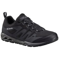 Buty Trekkingowe Męskie Columbia Vapor Vent. Czarne buty trekkingowe męskie Columbia, bez wzorów, sportowe, bez obcasa, bez zapięcia. Za 414.99 zł.