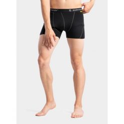 Bokserki termoaktywne męskie Sensor Merino Active Boxers. Czarne bielizna termoaktywna męska Sensor, m, bez wzorów, bez ramiączek. Za 112.55 zł.