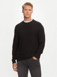 Mustang Sweter Elliot 1014688 Czarny Regular Fit. Czarne kardigany męskie Mustang, m, bez wzorów, z bawełny, bez ramiączek. Za 179.99 zł.