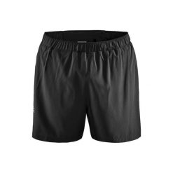 Szorty Craft Adv Essence 5" Stretch. Czarne szorty sportowe męskie Craft, bez wzorów, sportowe. W wyprzedaży za 187.95 zł.