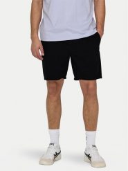 Only & Sons Szorty materiałowe Tel 22027949 Czarny Regular Fit. Czarne szorty męskie Only & Sons, bez wzorów, z bawełny. Za 159.99 zł.