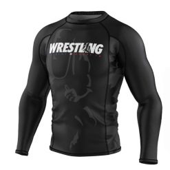 Koszulka sportowa męska Rashguard do MMA EXTREME HOBBY BOLD WRESTLING. Czarne bielizna termoaktywna męska EXTREME HOBBY, l, bez wzorów, z bawełny, bez ramiączek, do biegania. Za 199.00 zł.