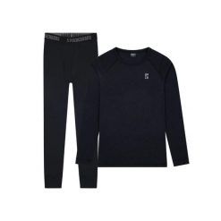 Koszulka z wełny merynosów termoutwardzalna – męska – koszula + legginsy. Czarne koszule męskie POEDERBAAS, m, bez wzorów, z wełny, bez kołnierzyka, bez ramiączek. W wyprzedaży za 438.12 zł.