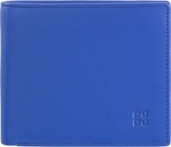 DuDu DUDU Mały męski skórzany portfel Billfold RFID Wielokolorowy z portmonetką NoSize. Portfele męskie DuDu, bez wzorów. Za 172.52 zł.