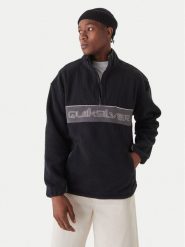 Quiksilver Bluza EQYPF03064 Czarny Regular Fit. Czarne bluzy z polaru męskie Quiksilver, m, bez wzorów, z polaru, bez ramiączek, bez kaptura. Za 419.99 zł.